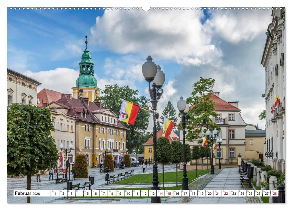 HIRSCHBERG Impressionen aus Jelenia Góra und Umgebung (CALVENDO Premium Wandkalender 2026)