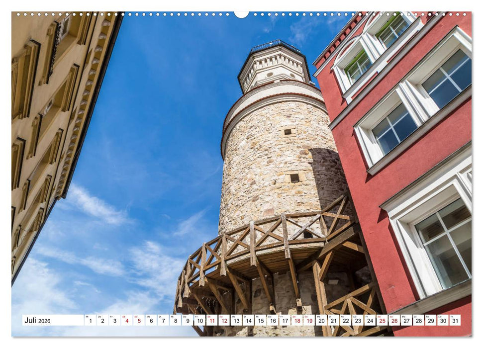 HIRSCHBERG Impressionen aus Jelenia Góra und Umgebung (CALVENDO Premium Wandkalender 2026)