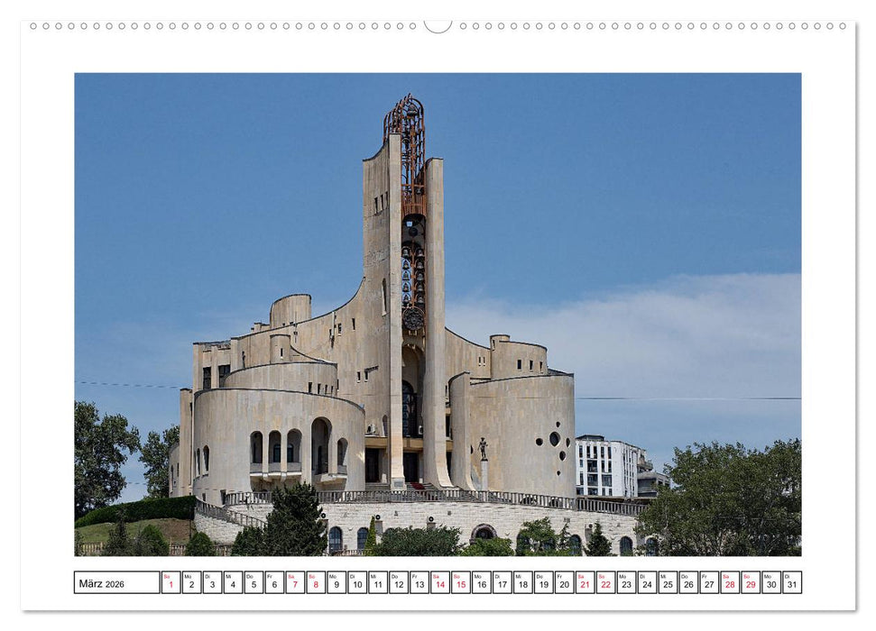Tiflis - Streifzüge durch die georgische Hauptstadt (CALVENDO Wandkalender 2026)