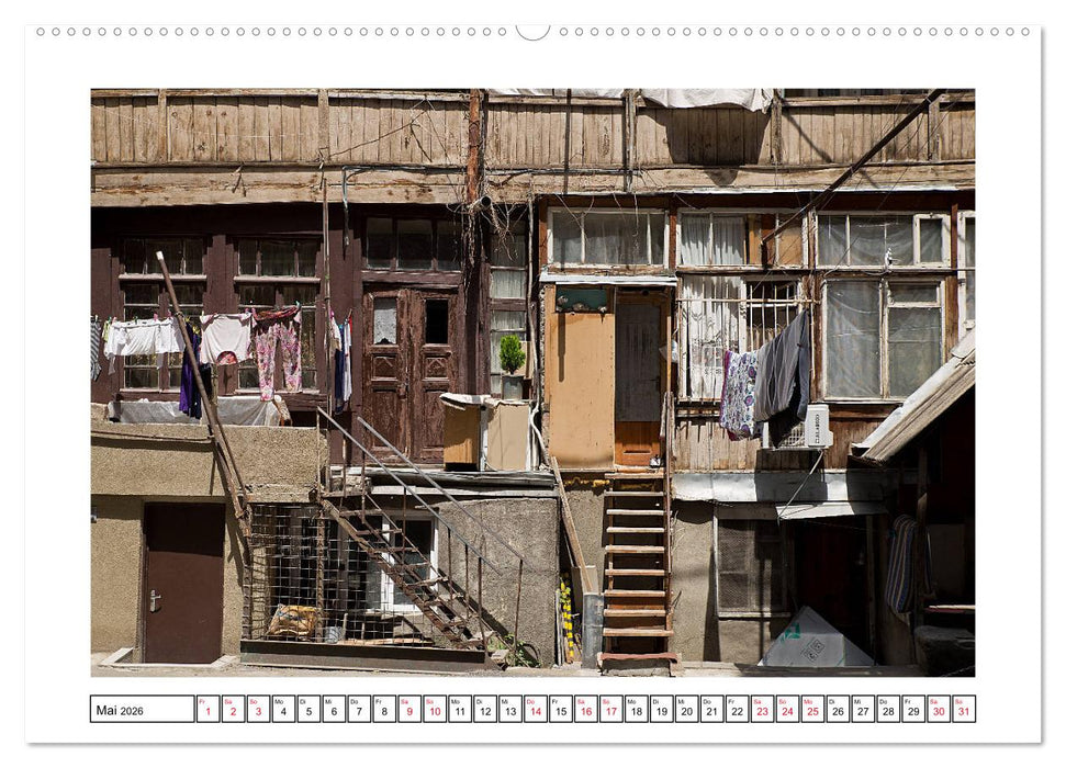 Tiflis - Streifzüge durch die georgische Hauptstadt (CALVENDO Wandkalender 2026)