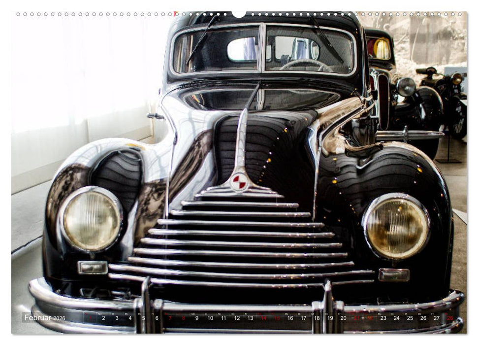 DDR Oldtimer ganz nah (CALVENDO Premium Wandkalender 2026)