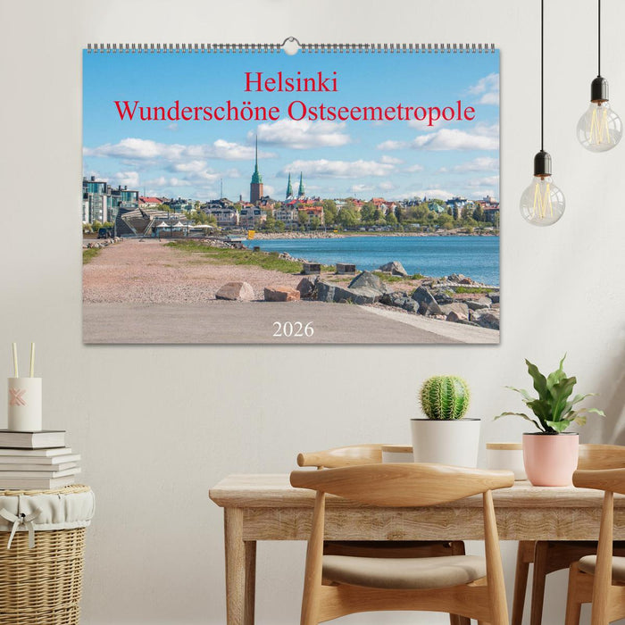 Helsinki - Wunderschöne Ostseemetropole (CALVENDO Wandkalender 2026)