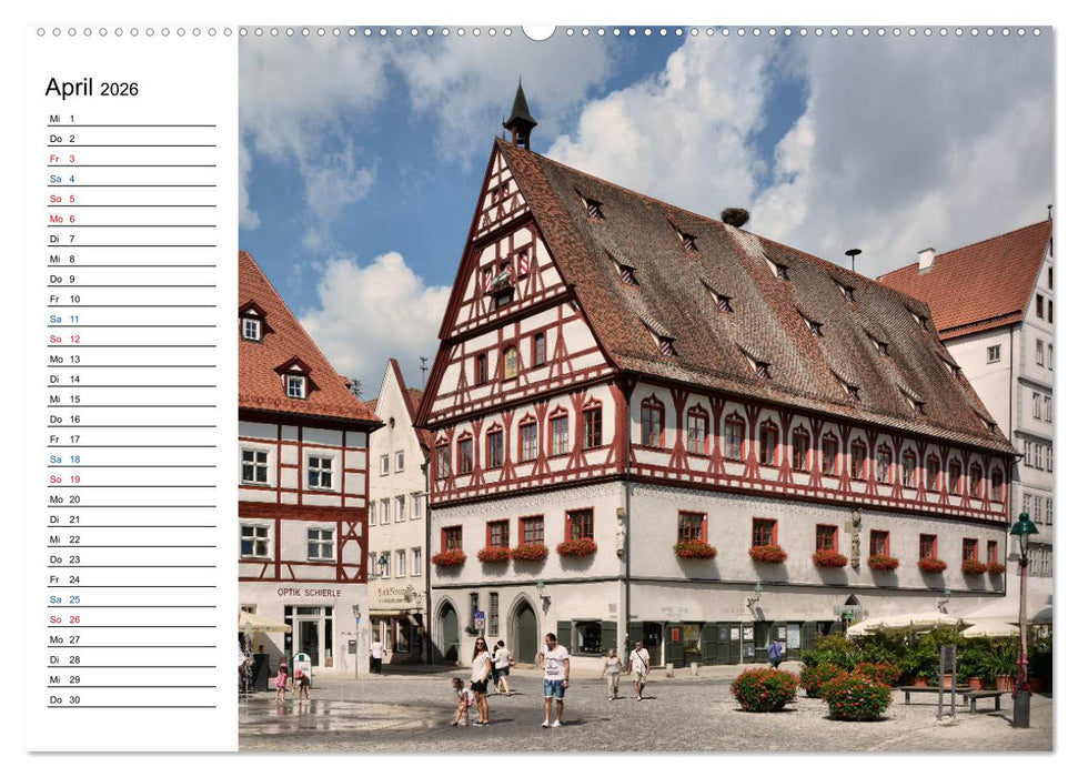 Nördlingen - Ansichtssache (CALVENDO Premium Wandkalender 2026)