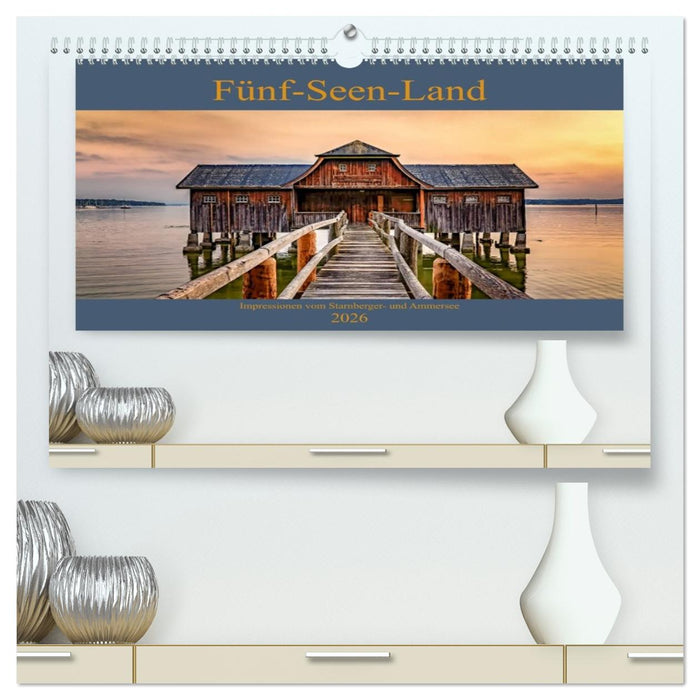 Fünf-Seen-Land (CALVENDO Premium Wandkalender 2026)