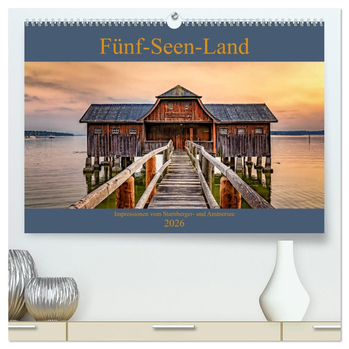 Fünf-Seen-Land (CALVENDO Premium Wandkalender 2026)