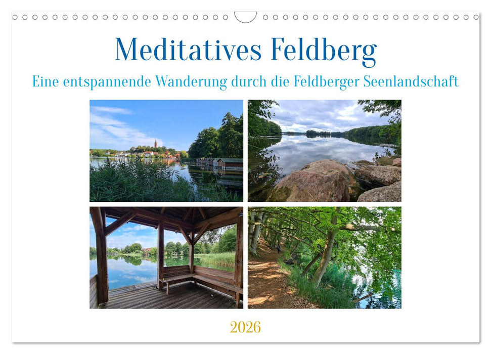 Meditatives Feldberg (CALVENDO Wandkalender 2026)