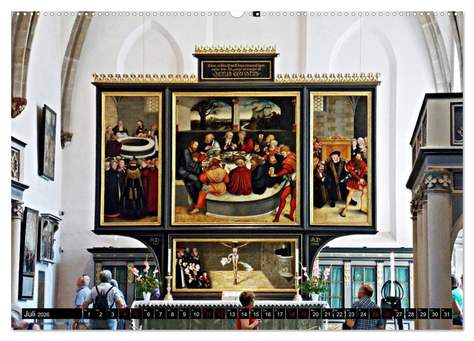 Rund um Martin Luther (CALVENDO Premium Wandkalender 2026)