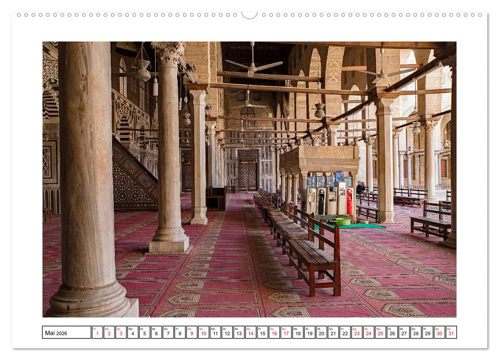 Kairo - Orientalische Baukunst vom Feinsten (CALVENDO Wandkalender 2026)