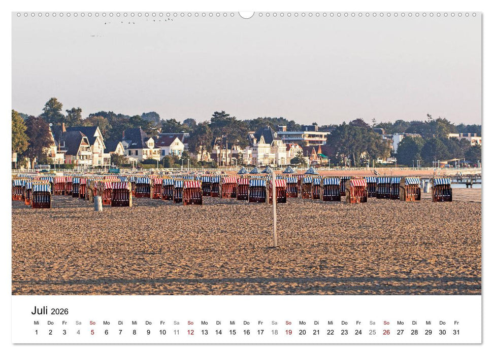 Ostseeheilbad Travemünde - Lübecks schönste Tochter (CALVENDO Premium Wandkalender 2026)