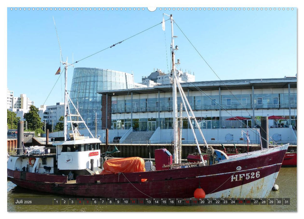 Bremen Vegesack - Ein Stadtteil mit Flair (CALVENDO Premium Wandkalender 2026)