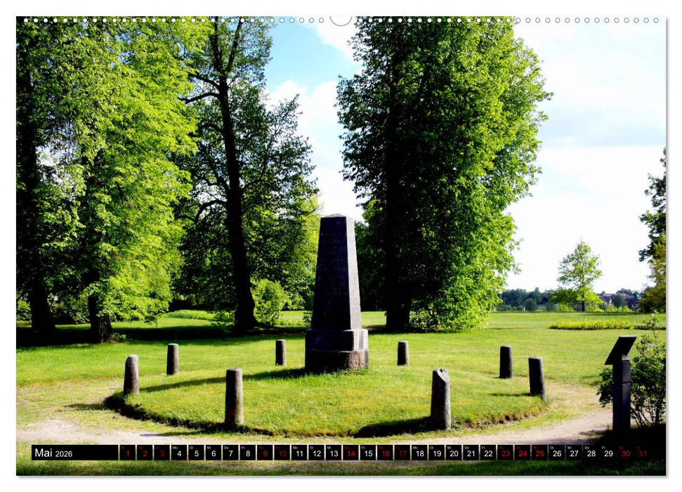 Traumschlösser in Lettland (CALVENDO Premium Wandkalender 2026)