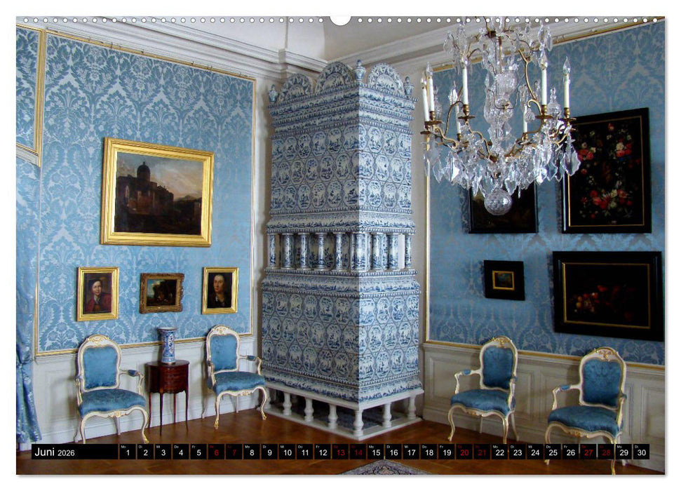 Traumschlösser in Lettland (CALVENDO Premium Wandkalender 2026)