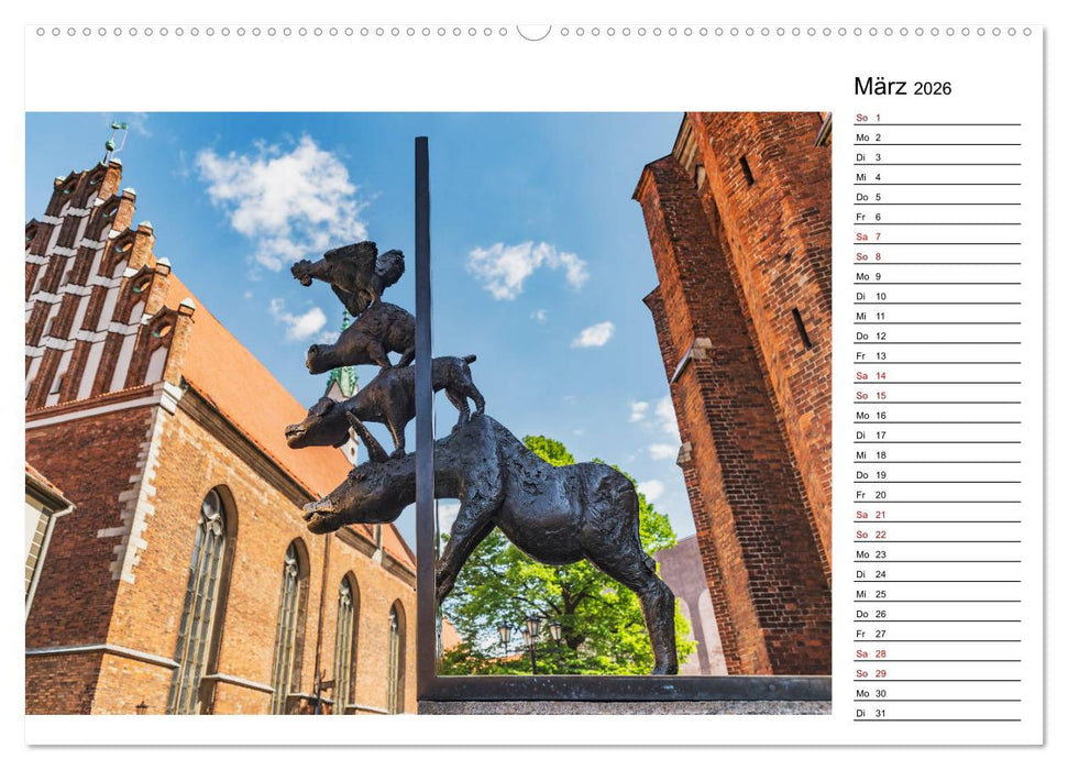 Ein Wochenende in Riga (CALVENDO Premium Wandkalender 2026)