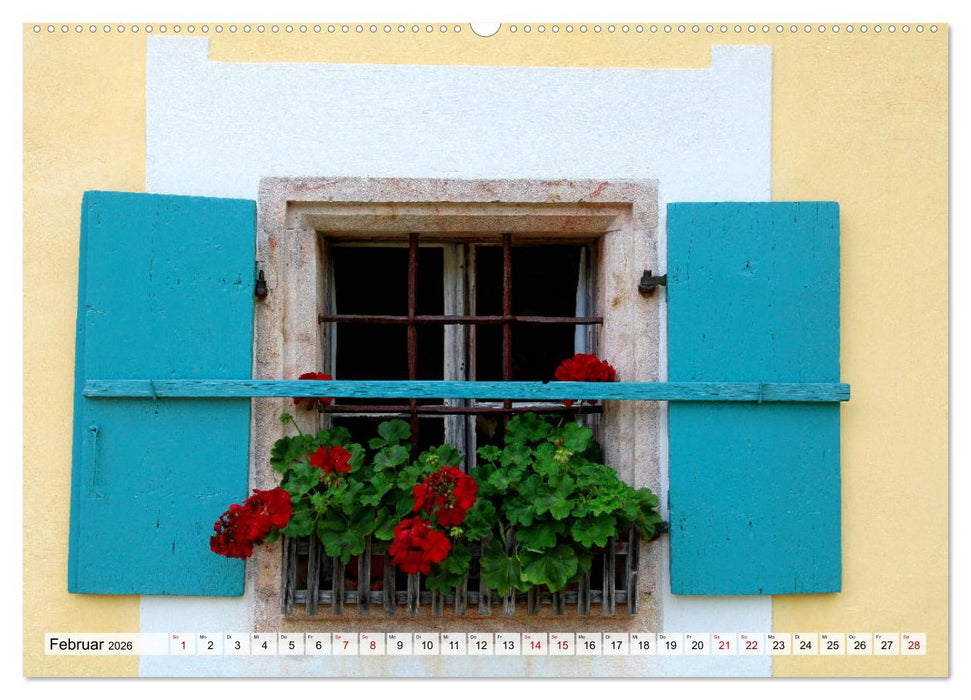 Bauernfenster (CALVENDO Premium Wandkalender 2026)
