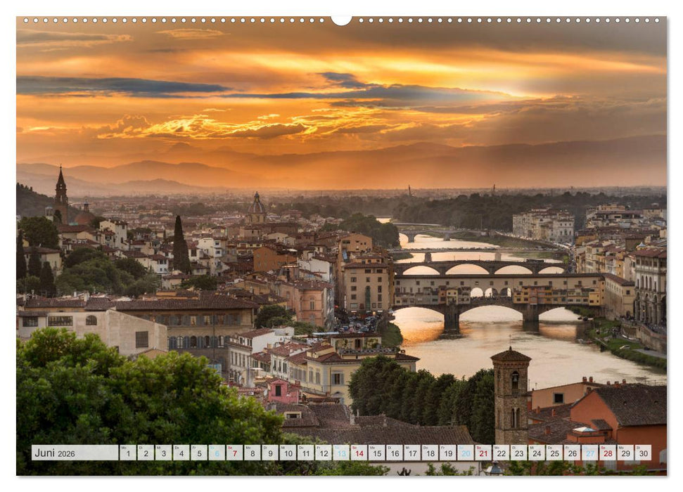 Italienisches Stadtgeflüster, Rom - Mailand - Florenz (CALVENDO Premium Wandkalender 2026)