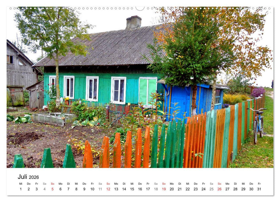 Elchniederung - Naturparadies in Ostpreußen (CALVENDO Premium Wandkalender 2026)