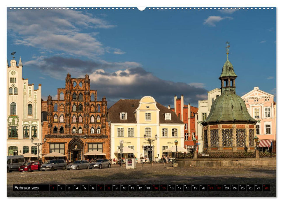 Deutsche Hansestädte (CALVENDO Premium Wandkalender 2026)