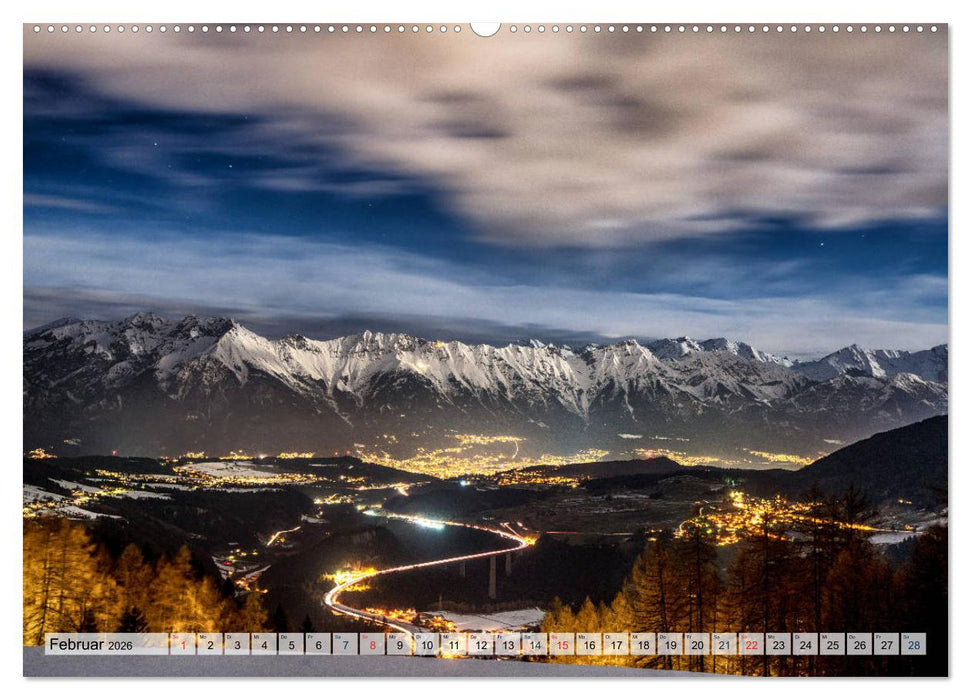 Innsbruck - Hauptstadt der Alpen (CALVENDO Wandkalender 2026)