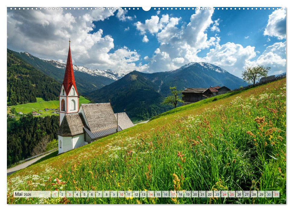 Innsbruck - Hauptstadt der Alpen (CALVENDO Wandkalender 2026)