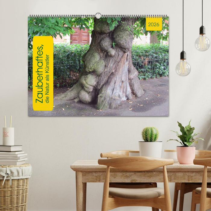 Zauberhaftes, die Natur als Künstler (CALVENDO Wandkalender 2026)