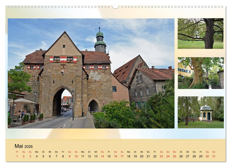 Lauf an der Pegnitz ist bunt (CALVENDO Premium Wandkalender 2026)
