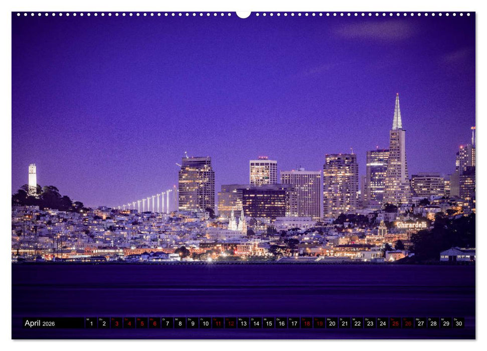 San Francisco Moments (CALVENDO Premium Wandkalender 2026)