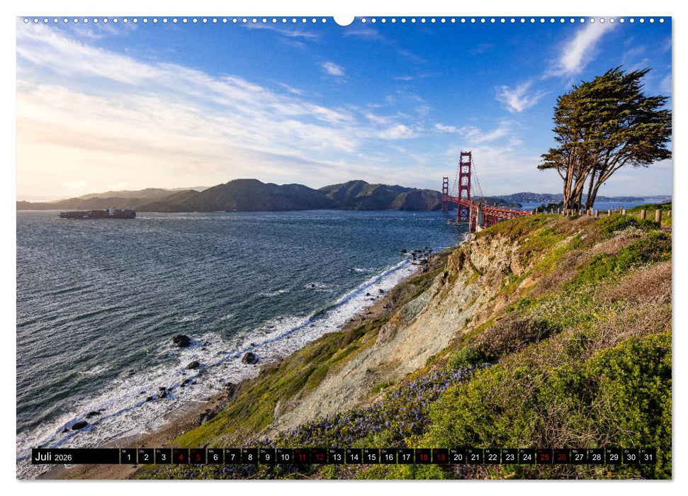 San Francisco Moments (CALVENDO Premium Wandkalender 2026)