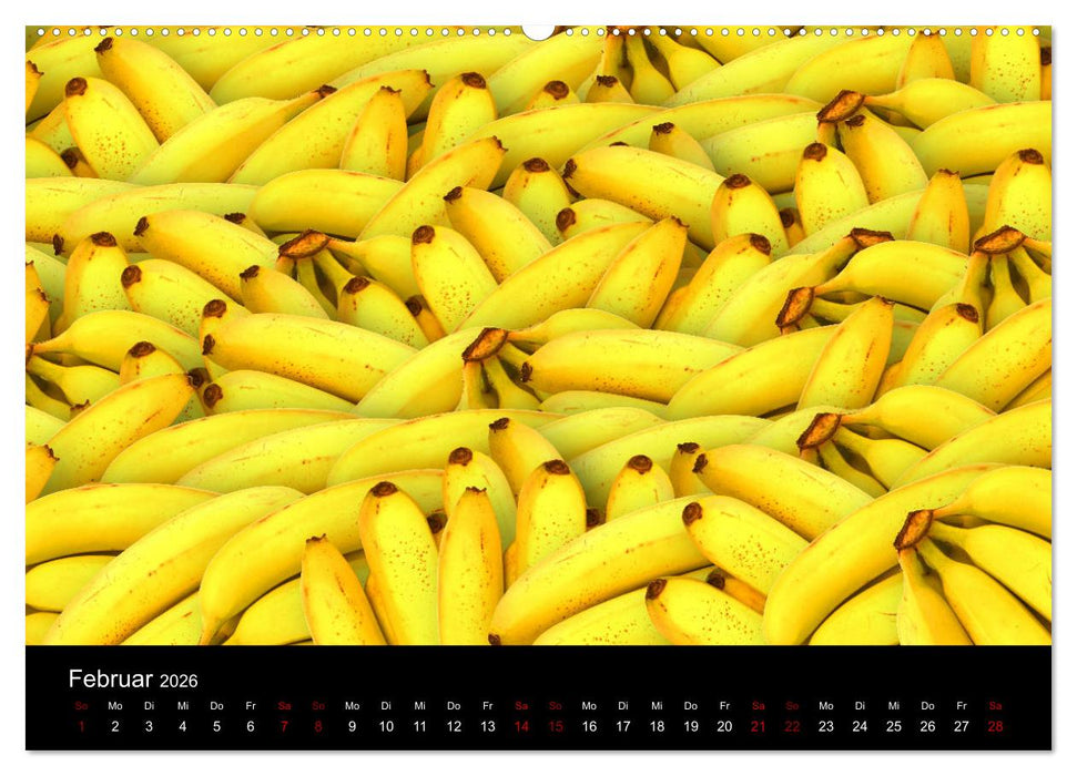 Gelb. Gelb. Gelb. (CALVENDO Premium Wandkalender 2026)
