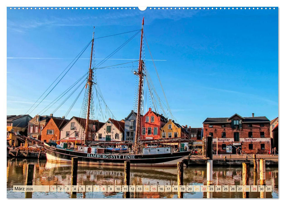 Schöne Häfen zwischen Island und Barbados (CALVENDO Premium Wandkalender 2026)