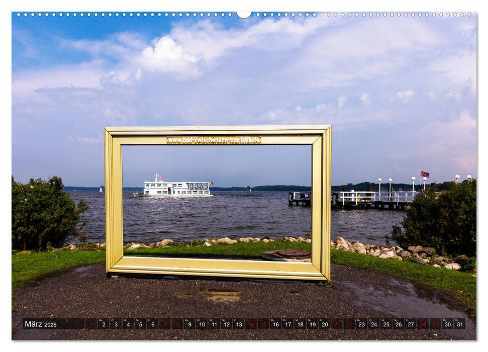 Bad Zwischenahn, Parkspaziergang und Seerundfahrt (CALVENDO Premium Wandkalender 2026)