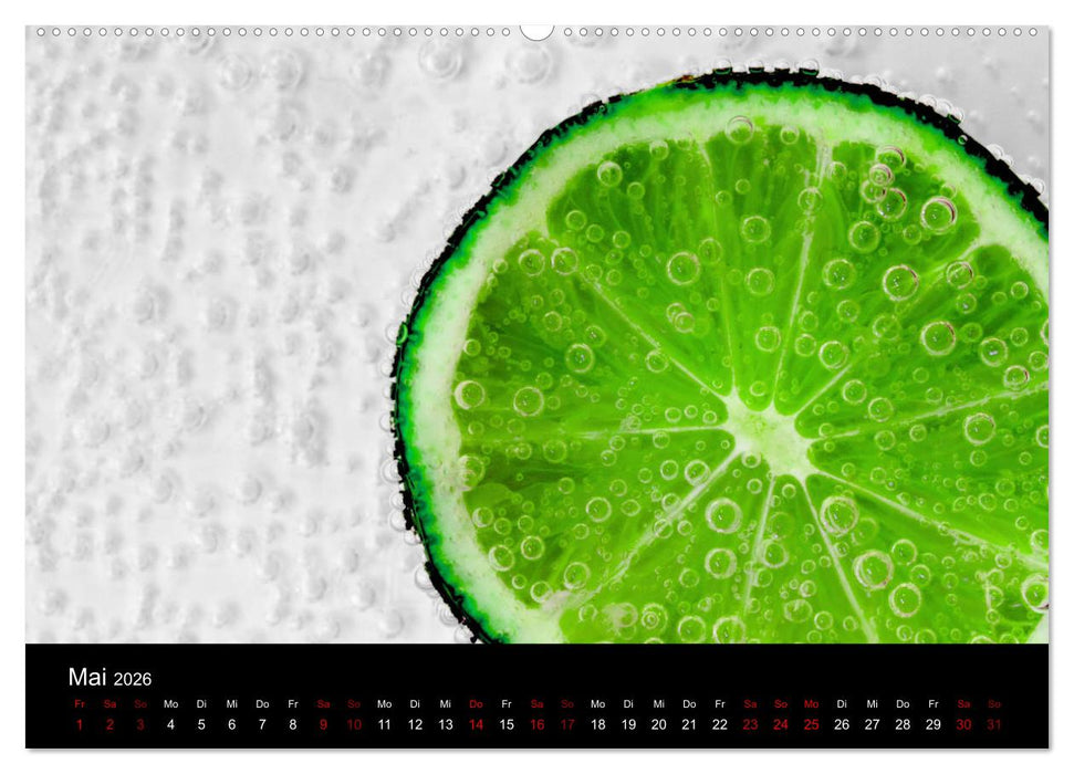 Erfrischend fruchtig (CALVENDO Premium Wandkalender 2026)