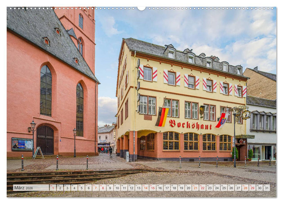 Darmstadt Stadtansichten (CALVENDO Premium Wandkalender 2026)