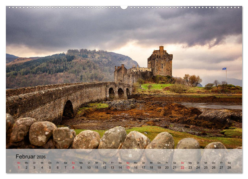 Scotland (CALVENDO Premium Wandkalender 2026)