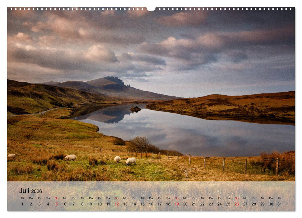 Scotland (CALVENDO Premium Wandkalender 2026)