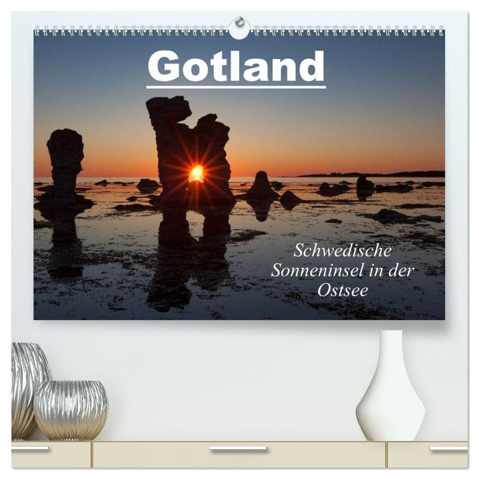Gotland - Sonneninsel in der Ostsee (CALVENDO Premium Wandkalender 2026)
