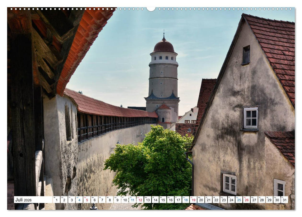 Nördlingen - Eine runde Sache (CALVENDO Premium Wandkalender 2026)