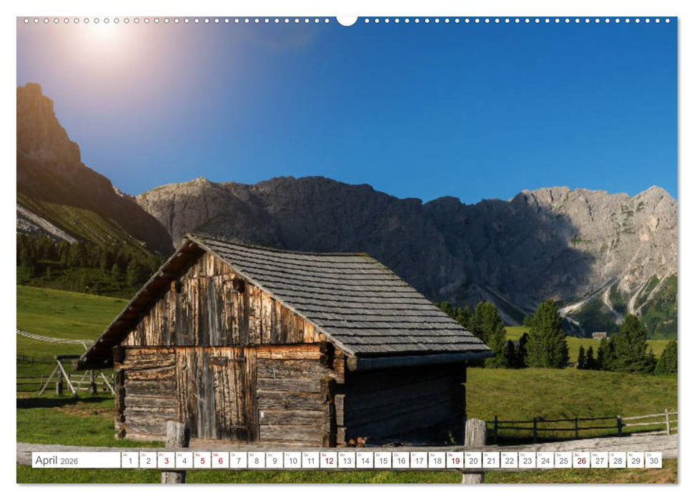 Typisch Südtirol (CALVENDO Premium Wandkalender 2026)