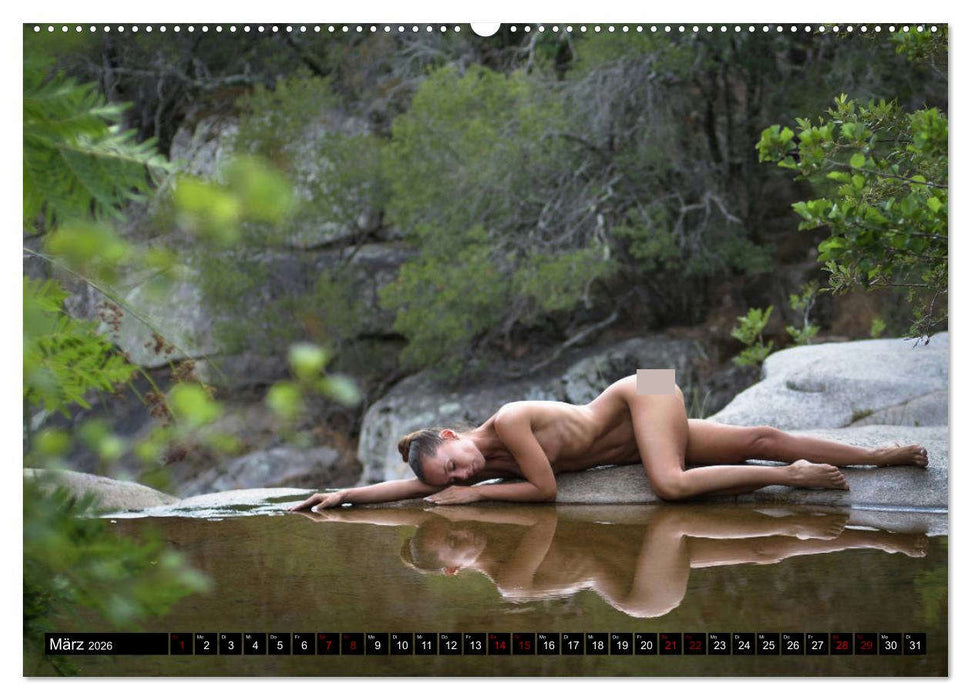 Aktfotografie in der Natur (CALVENDO Wandkalender 2026)