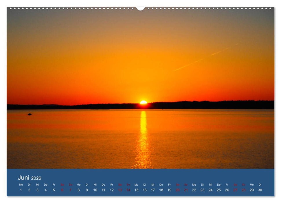 Auf dem Shannon - Mit dem Boot durch Irland (CALVENDO Premium Wandkalender 2026)