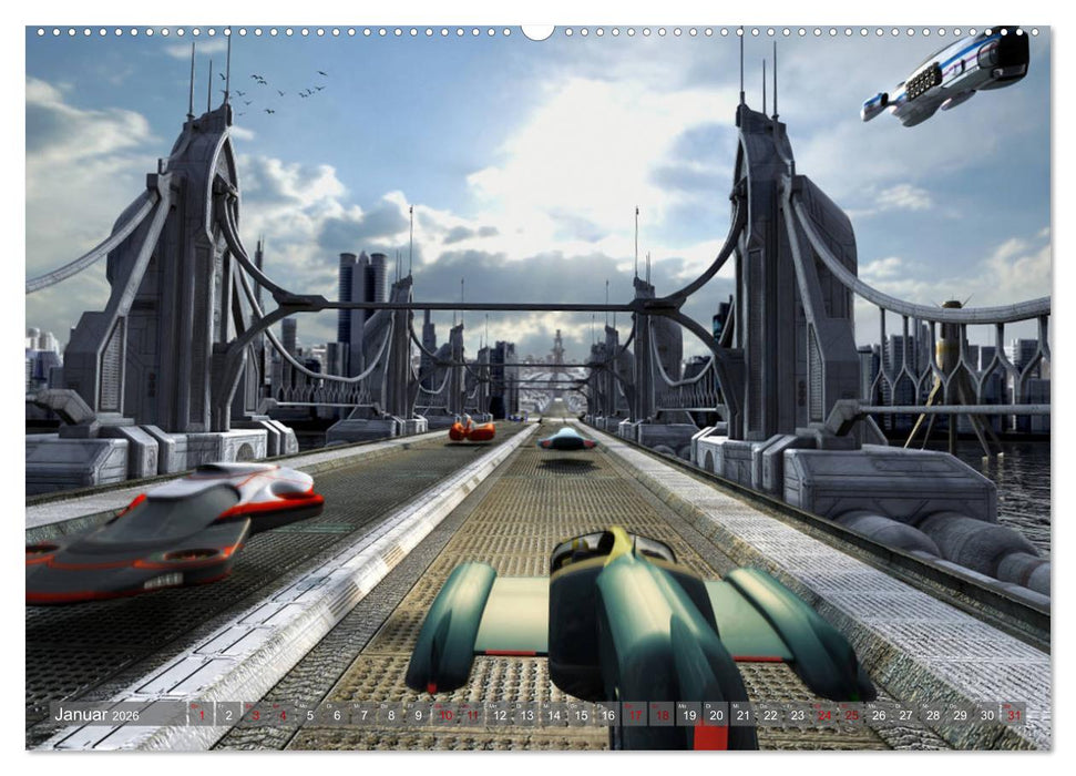 Wunderwelt Zukunft (CALVENDO Premium Wandkalender 2026)