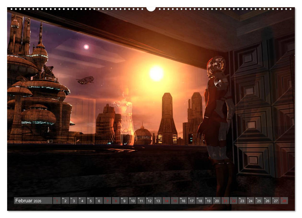 Wunderwelt Zukunft (CALVENDO Premium Wandkalender 2026)