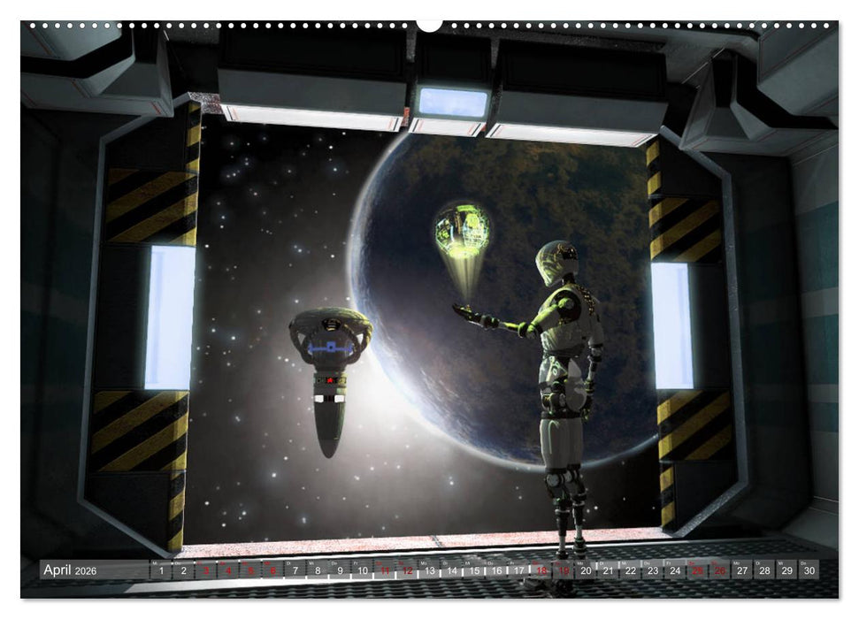 Wunderwelt Zukunft (CALVENDO Premium Wandkalender 2026)