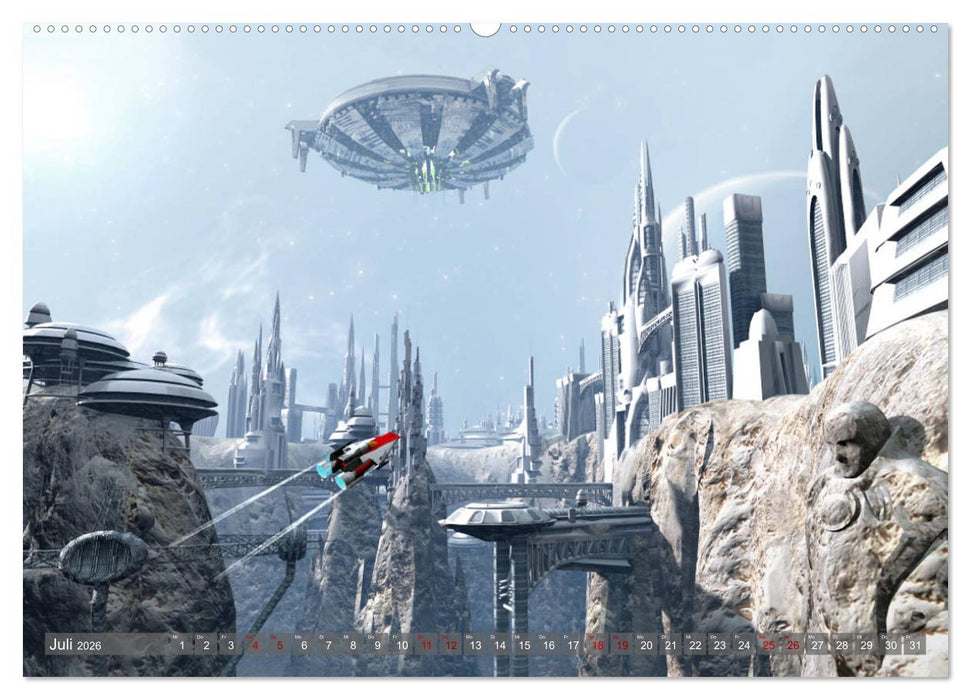 Wunderwelt Zukunft (CALVENDO Premium Wandkalender 2026)