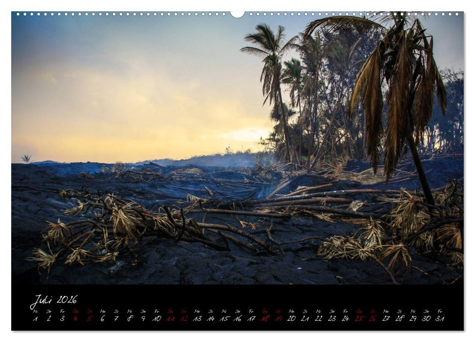 Kilauea Volcano Hawaii - Auf den Spuren von Feuergöttin Pele (CALVENDO Premium Wandkalender 2026)