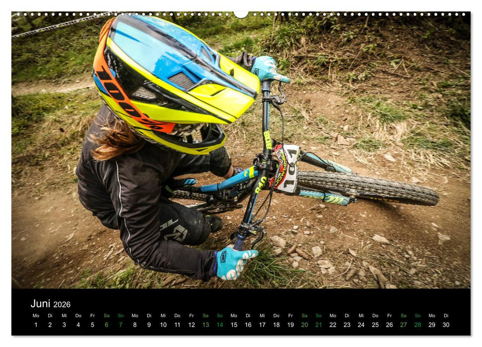 Downhill Racing 2026 (CALVENDO Premium Wandkalender 2026)