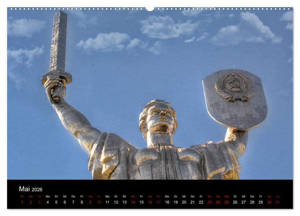 Unterwegs in Kiew (CALVENDO Premium Wandkalender 2026)