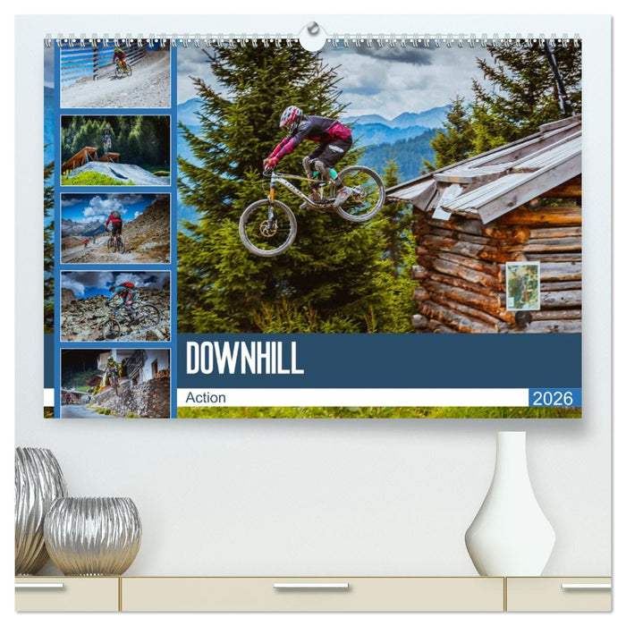 Downhill Action (CALVENDO Premium Wandkalender 2026)