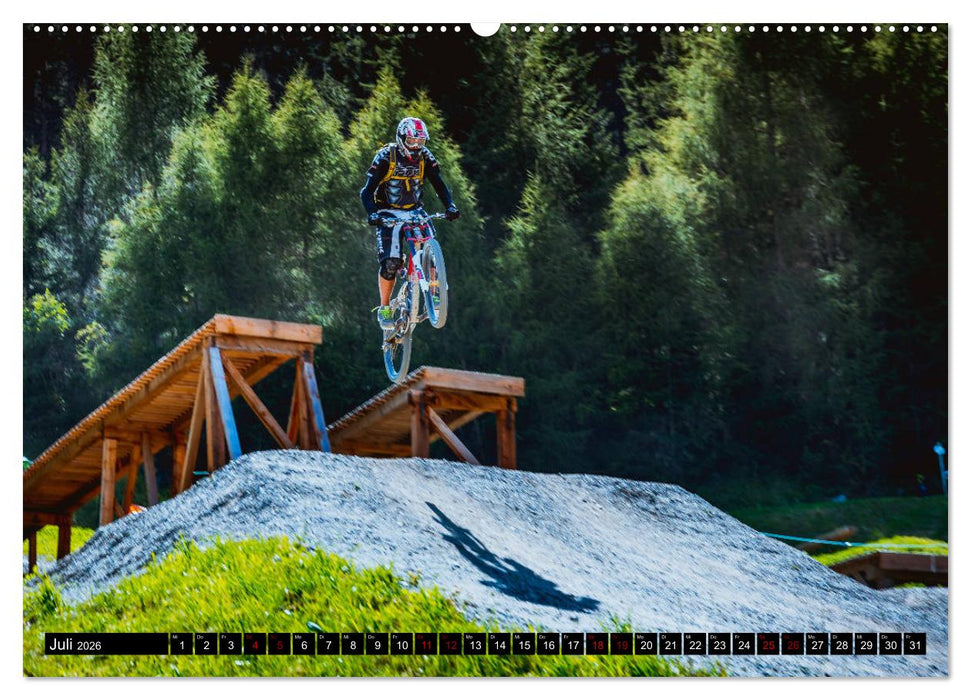 Downhill Action (CALVENDO Premium Wandkalender 2026)