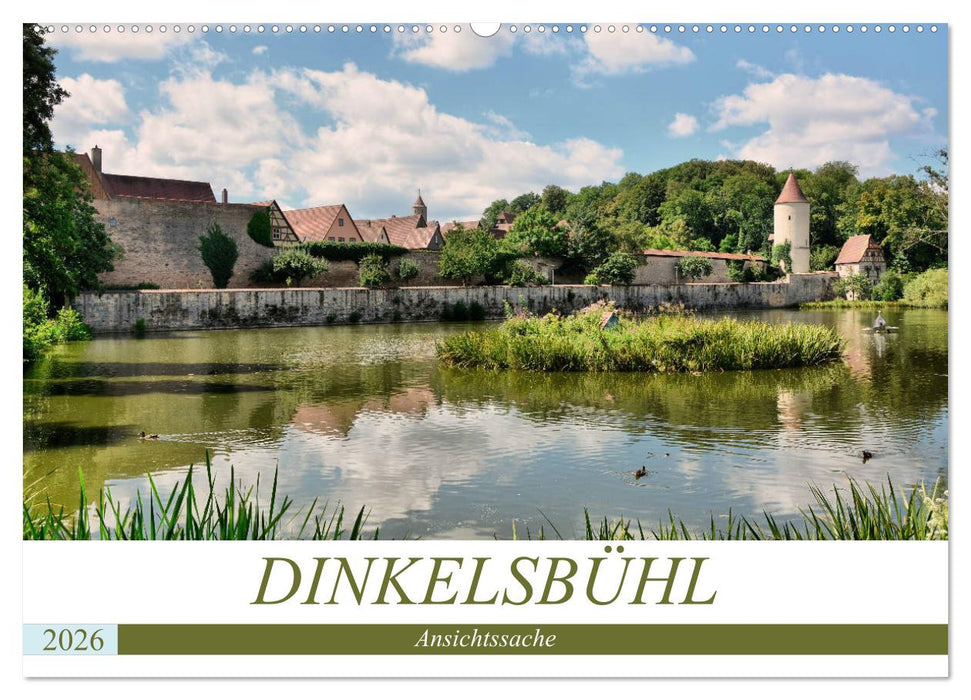Dinkelsbühl - Ansichtssache (CALVENDO Wandkalender 2026)