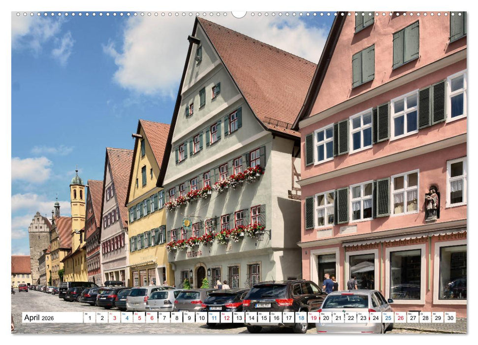 Dinkelsbühl - Ansichtssache (CALVENDO Wandkalender 2026)